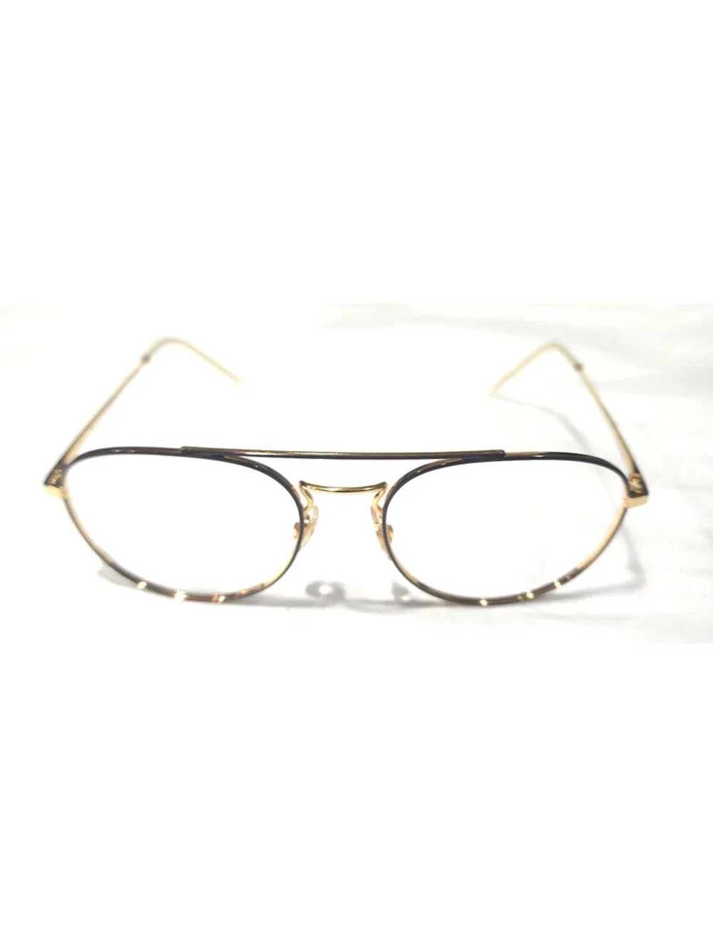 Ray Ban RB3589 9055/13 No Lenses Brown Gold Unisex Sunglasses Frame 55-18 140